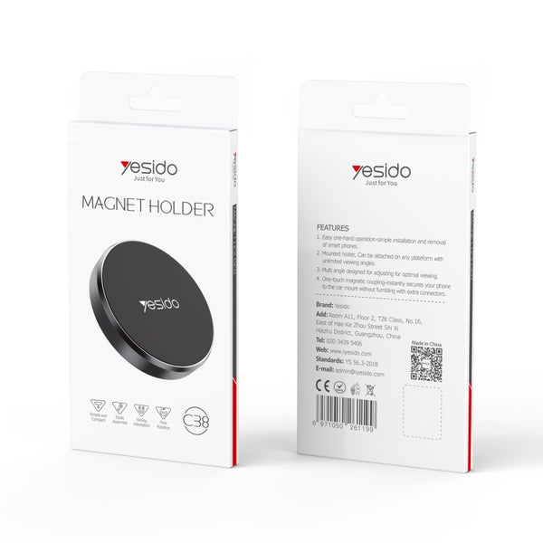 Soporte mini magnetico para celular Yesido C38