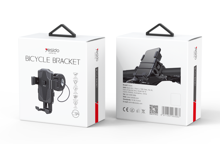 Soporte para bicicleta o motocicleta para celular Yesido C94