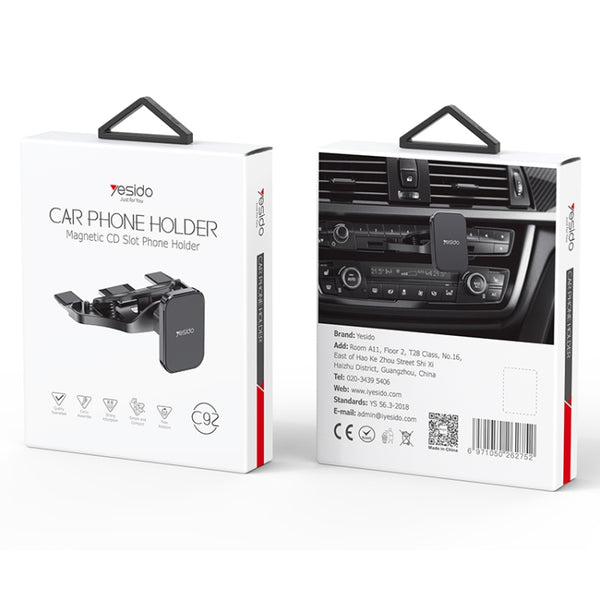 Soporte para la ranura de CD para celular Yesido C92