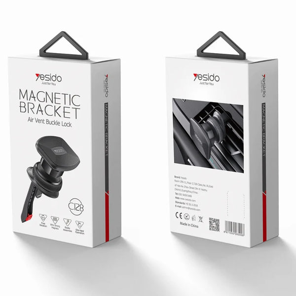 Soporte magnetico para rejilla para celular Yesido C128