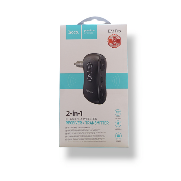 Transmisor y receptor bluetooth Hoco E73 Pro