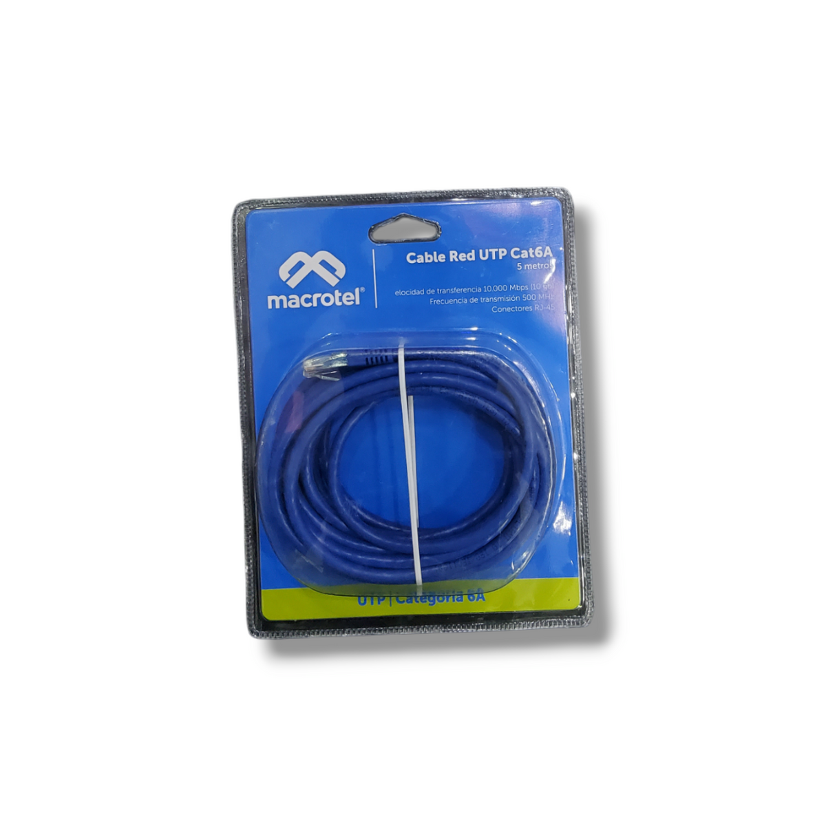 Cable de red UTP Cat6A Macrotel