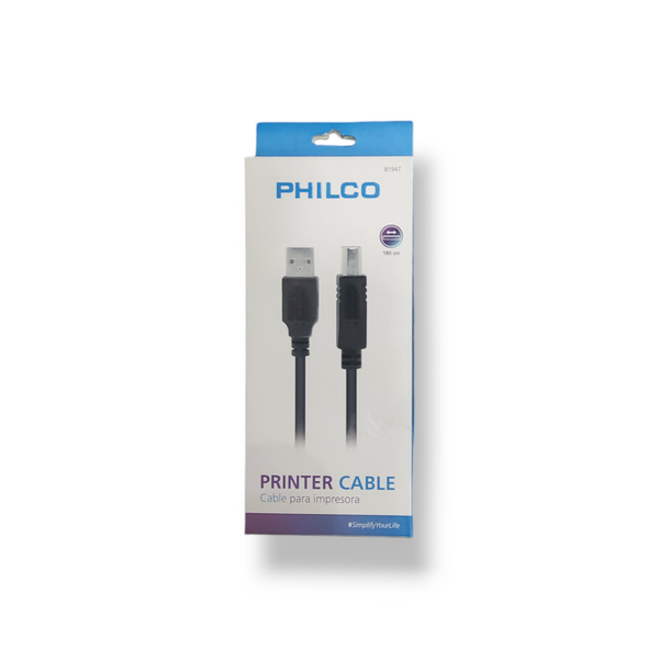 Cable para impresora Philco