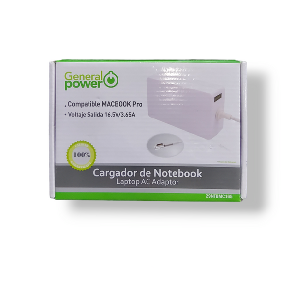 Cargador Notebook Macbook Pro General Power