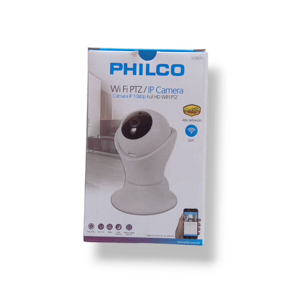 Camara de vigilancia IP Wi Fi Philco