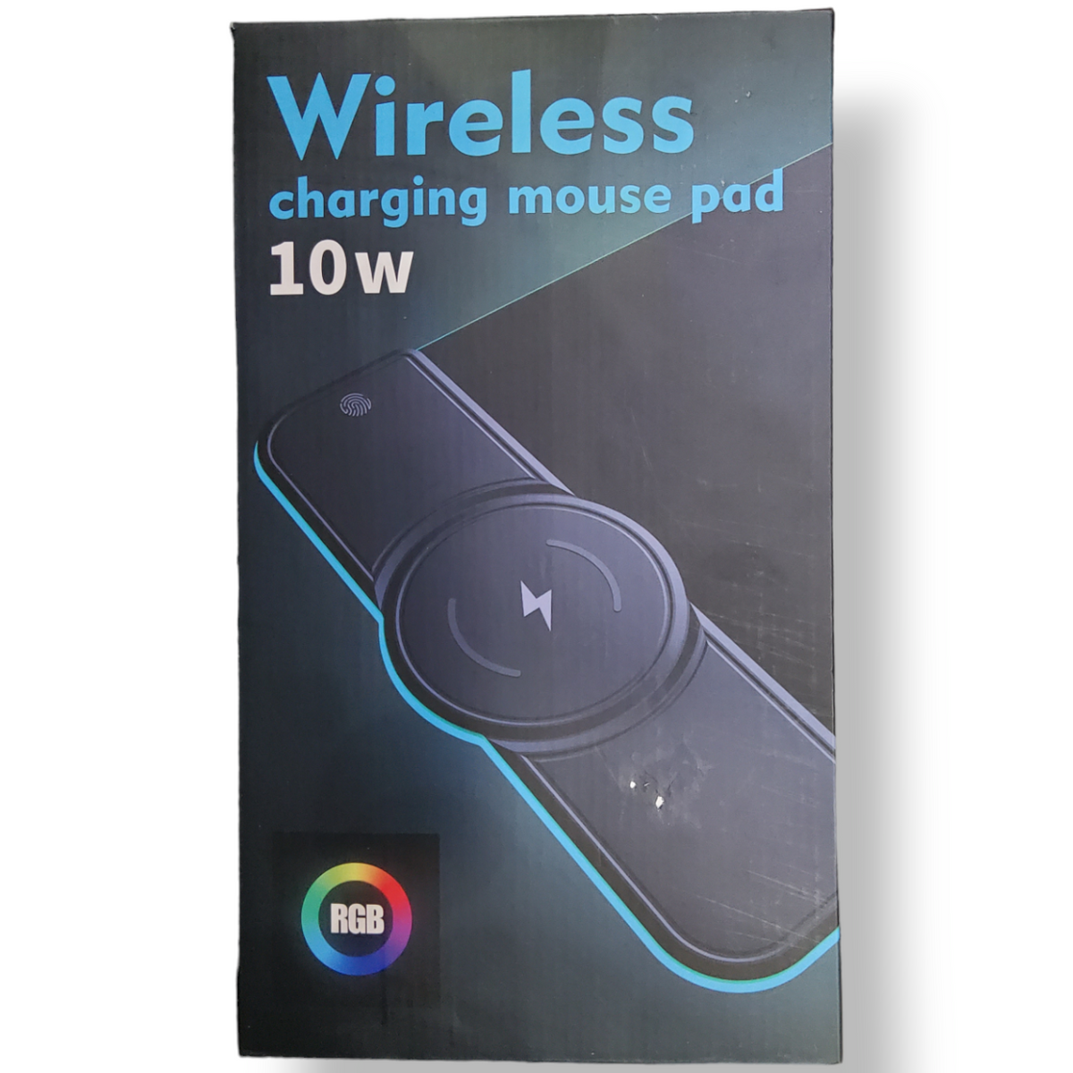 Mousepad con carga inalambrica 10W