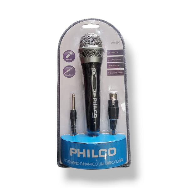 Microfono dinamico unidireccional Philco