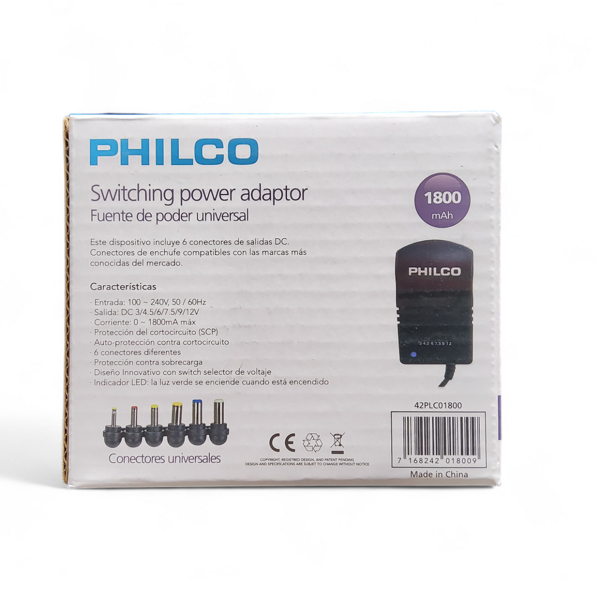 Fuente de poder universal Philco