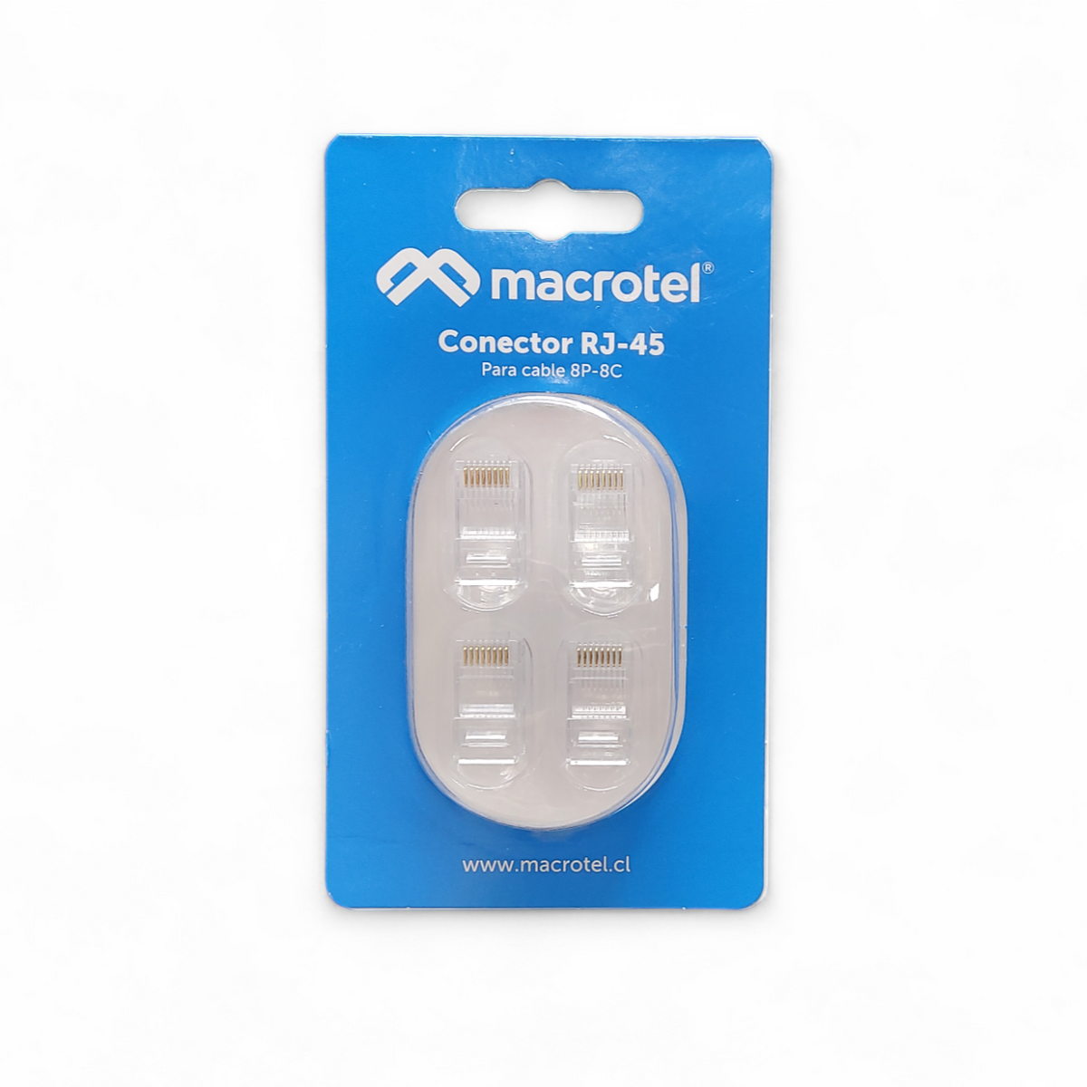 Conector RJ-45 para cable 8P-8C Macrotel