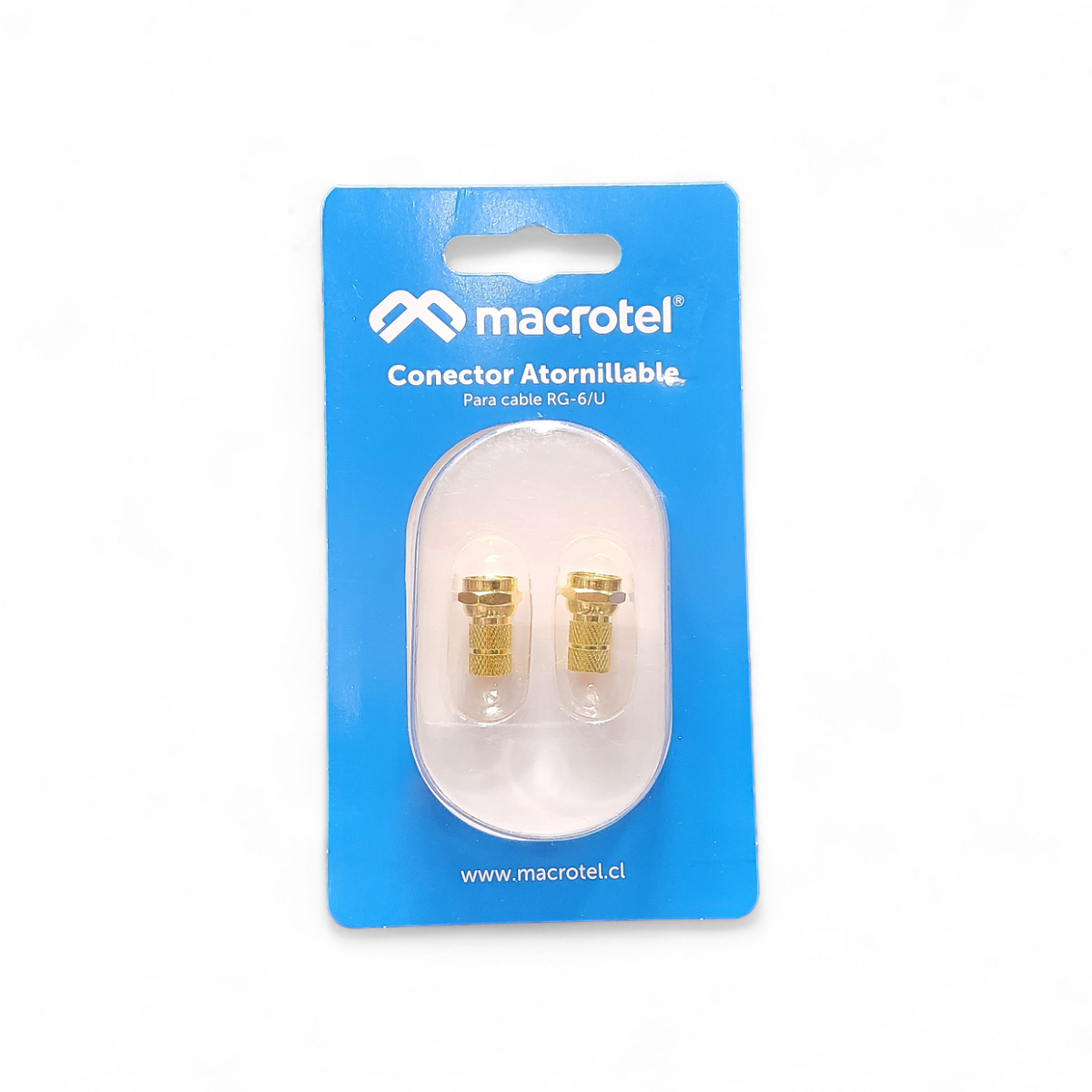 Conector atornillado para cable RG-6/U Macrotel