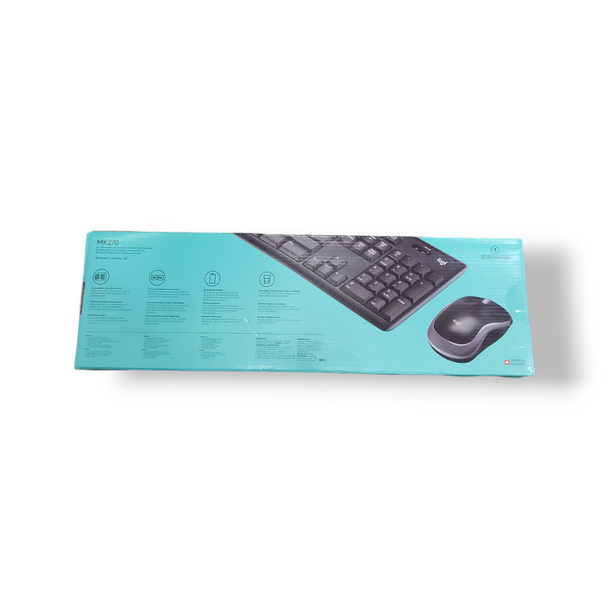 Kit teclado inalambrico + mouse inalambrico Logitech