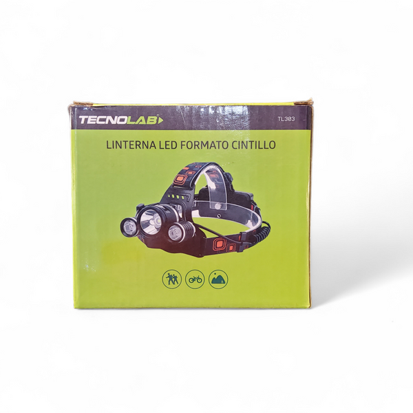 Linterna LED cintillo Tecnolab