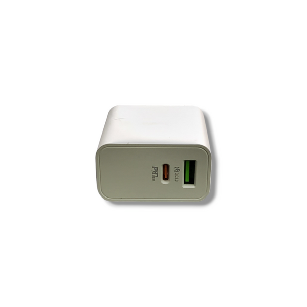 Adaptador cargador 1Tipo C 1USB Hoco C113A