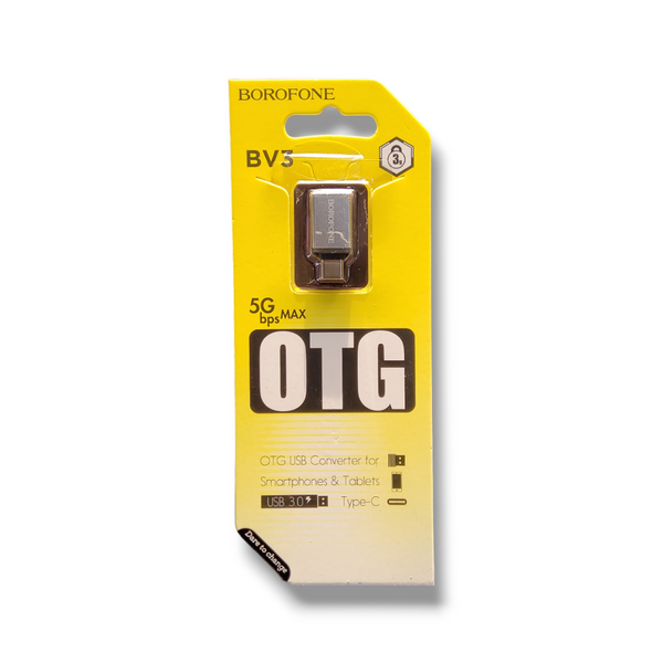 Adaptador USB/OTG Tipo C Borofone BV3