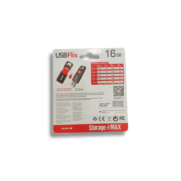 Pendrive 16 GB Maxell