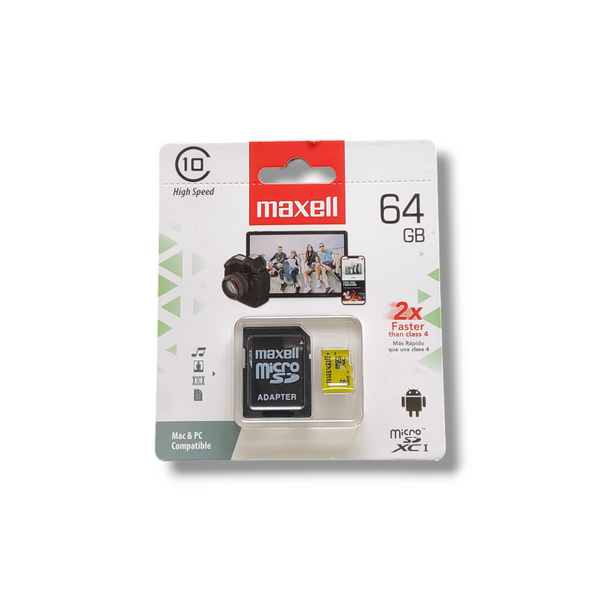 Tarjeta de memoria 64 GB Maxell