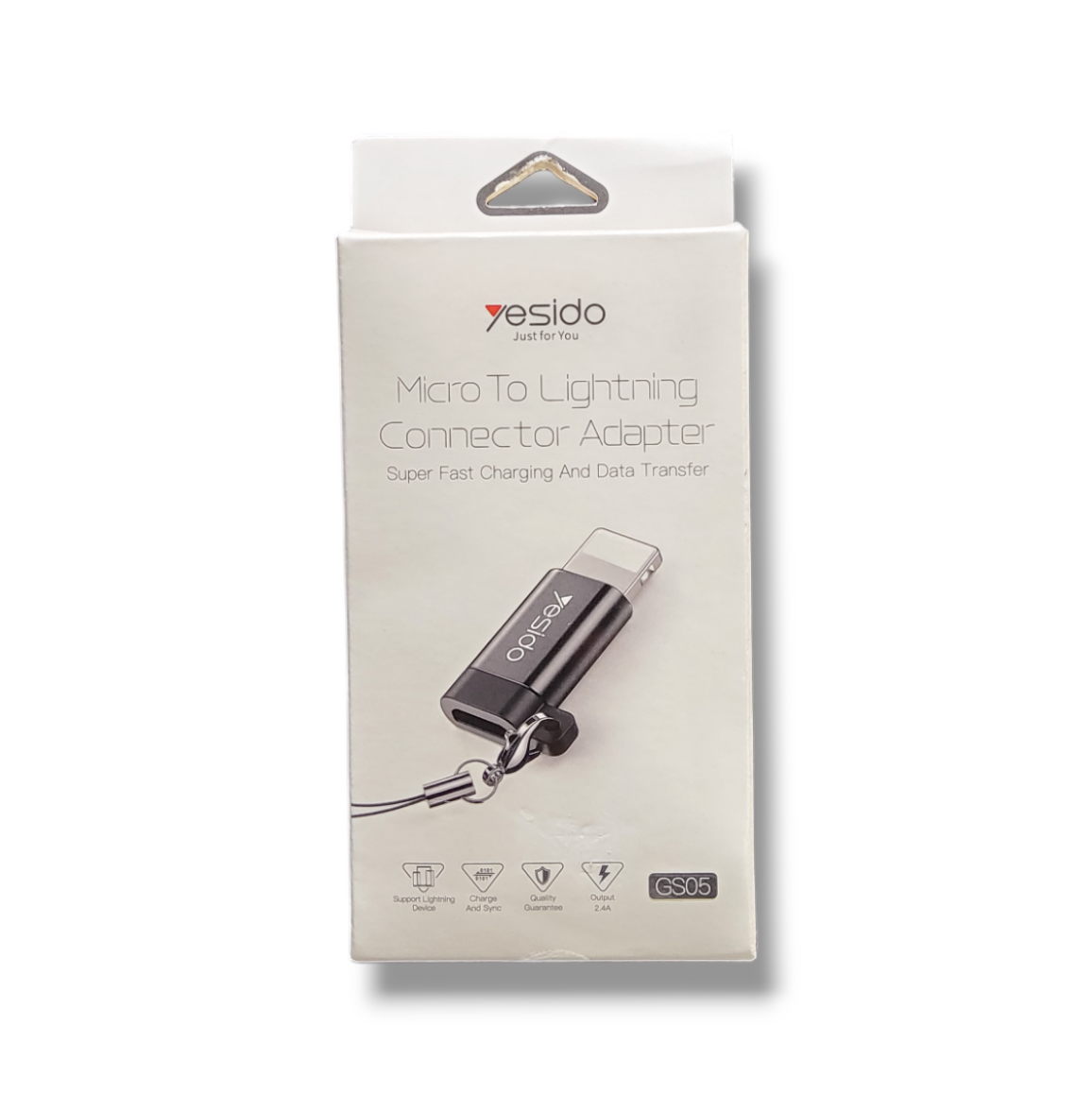 Adaptador conector Micro - Lightning Yesido GS05