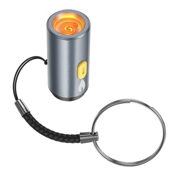 Encendedor De Cigarros Hoco Ua38 Gris Metal Tipo C